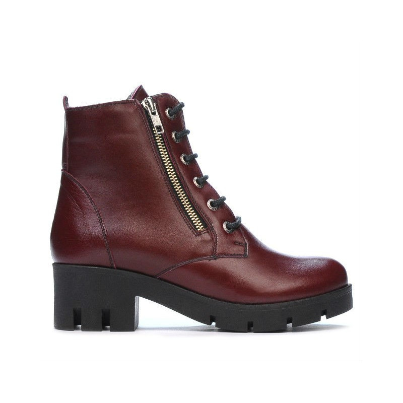 Damenstiefeletten 3307 bordeaux