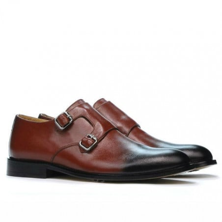 Elegante Herrenschuhe 840 a braun+schwarz