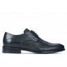 Elegante Herrenschuhe (in großen Größen) 822m schwarz