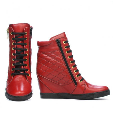 Damenstiefel 3286 rot