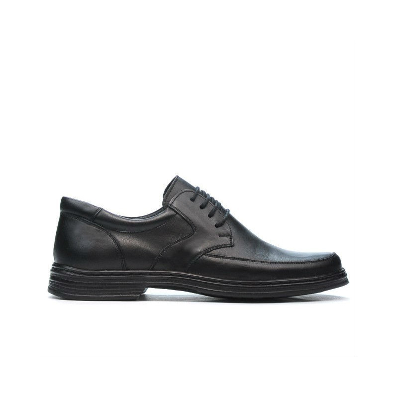 Elegante Herrenschuhe 843m schwarz