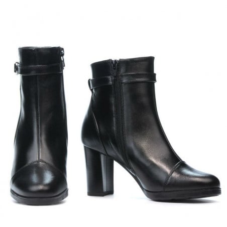 Damenstiefeletten 1165 schwarz