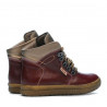 Kinderstiefel 3006 Bordeaux kombiniert