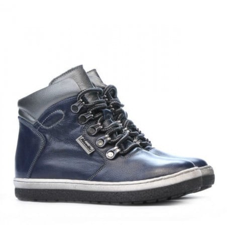 Kinderstiefel 3006 Indigo kombiniert
