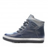 Kinderstiefel 3006 Indigo kombiniert