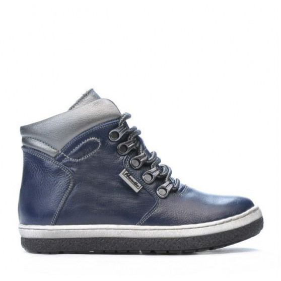 Kinderstiefel 3006 Indigo kombiniert Kinderstiefel 3006 Indigo kombiniert