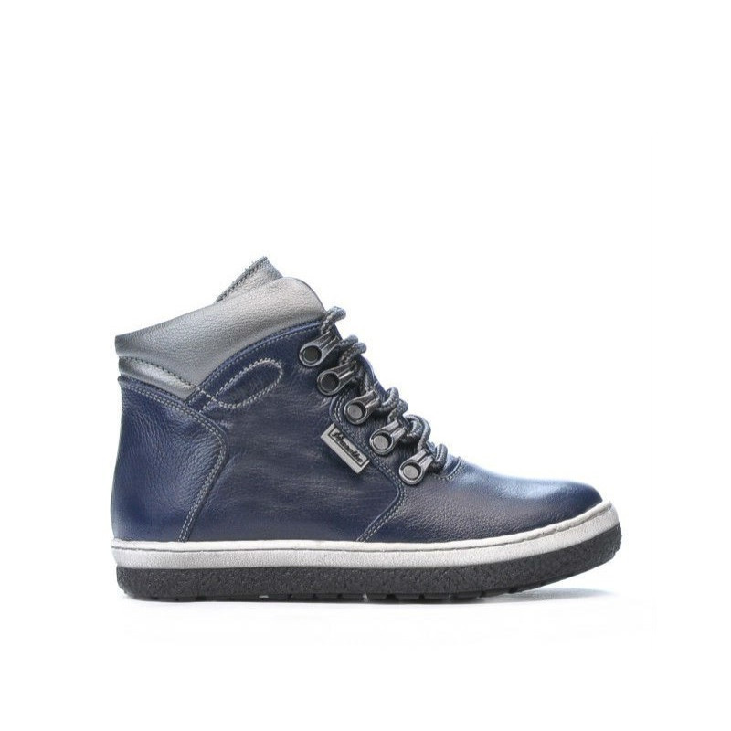 Kinderstiefel 3006 Indigo kombiniert