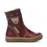 Kleinkinder-Stiefeletten 34c Bordeaux+Kupfer