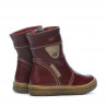 Kleinkinder-Stiefeletten 34c Bordeaux+Kupfer