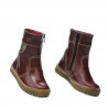 Kleinkinder-Stiefeletten 34c Bordeaux+Kupfer