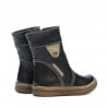 Kleinkinderstiefel 34c schwarz+kupfer