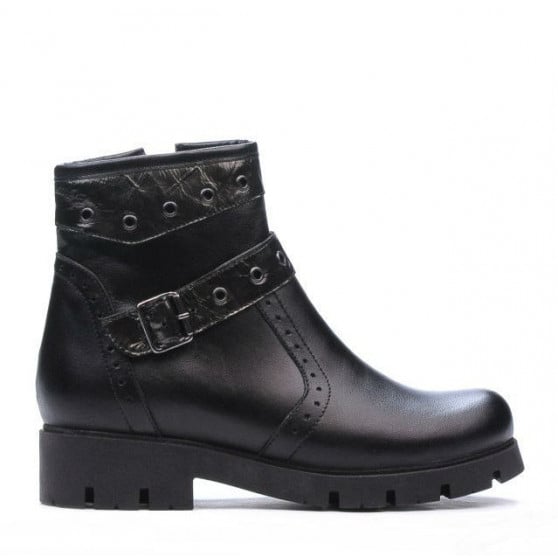 Kinderstiefel 3005 schwarz