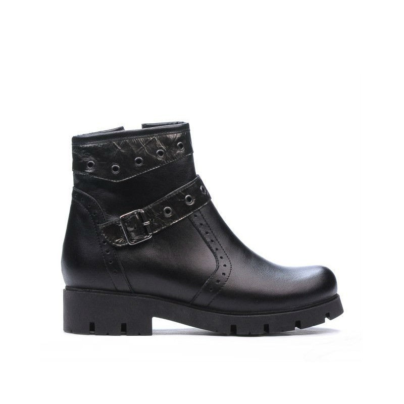 Kinderstiefel 3005 schwarz