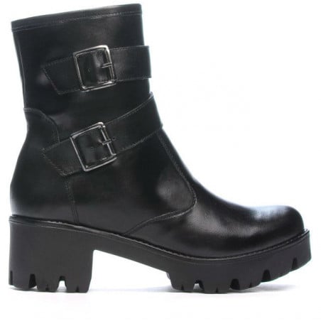 Damenstiefeletten 3312 schwarz