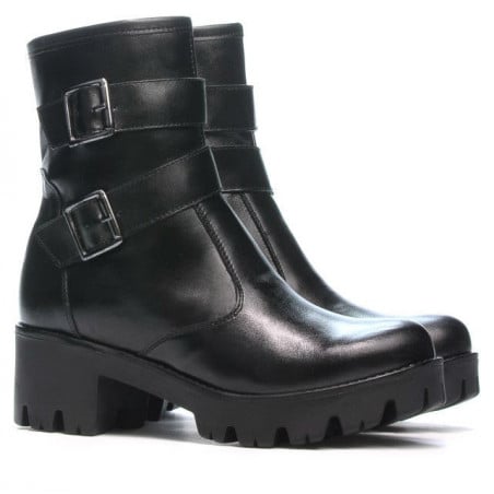 Damenstiefeletten 3312 schwarz