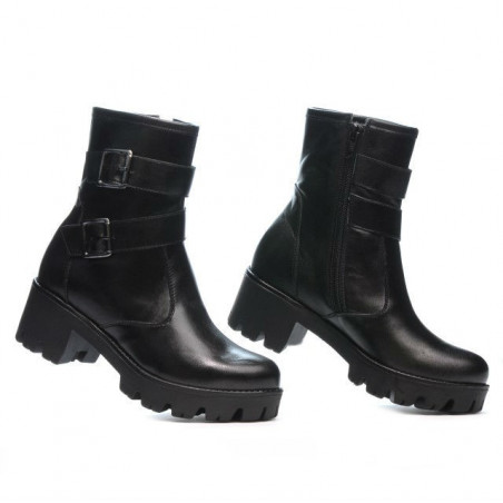 Damenstiefeletten 3312 schwarz