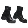 Damenstiefeletten 3312 schwarz