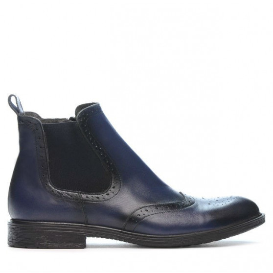 Herrenstiefel 493 in Indigo Herrenstiefel 493 in Indigo