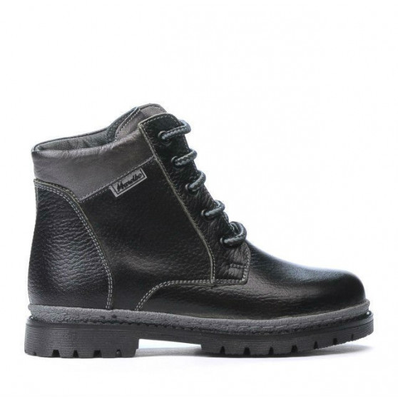 Kinderstiefeletten 3007 schwarz