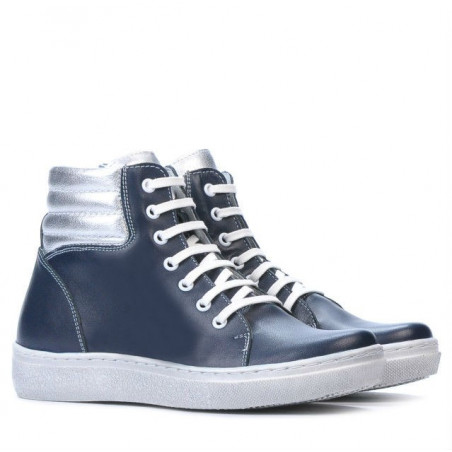 Damenstiefel 3310 Indigo kombiniert