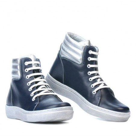 Damenstiefel 3310 Indigo kombiniert
