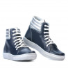 Damenstiefel 3310 Indigo kombiniert