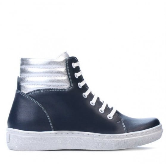 Damenstiefel 3310 Indigo kombiniert Damenstiefel 3310 Indigo kombiniert