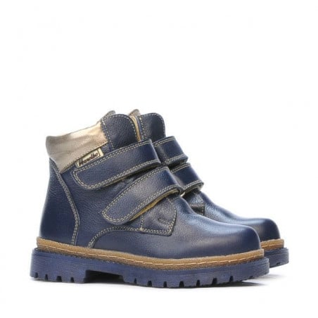Kleinkinderstiefel 37c indigo+kupfer