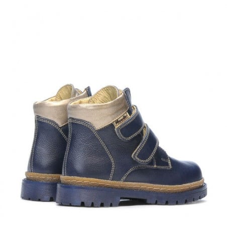 Kleinkinderstiefel 37c indigo+kupfer