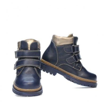 Kleinkinderstiefel 37c indigo+kupfer