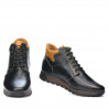 Herrenstiefel 495 schwarz+braun