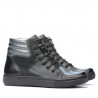 Damenstiefel 3310 schwarz kombiniert