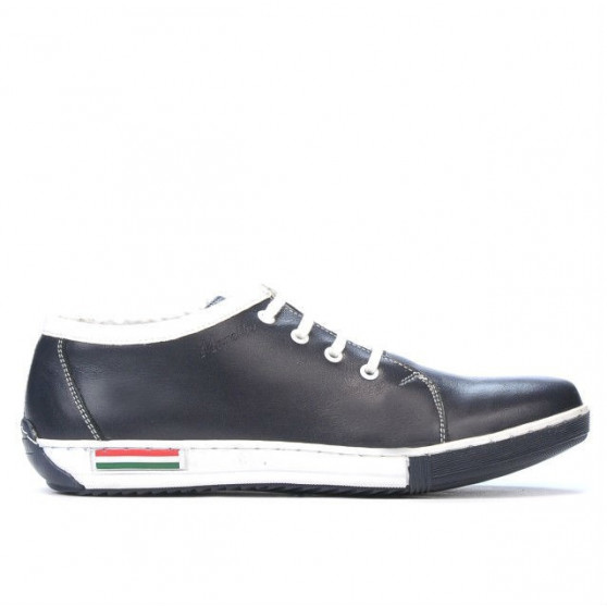 Jugendsportschuhe 309 Indigo+Weiß