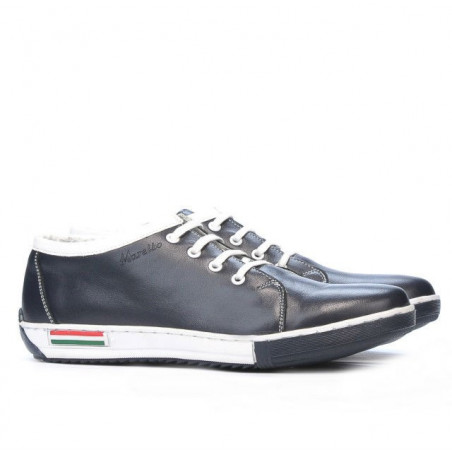 Jugendsportschuhe 309 Indigo+Weiß