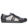 Jugendsportschuhe 310 schwarz+grau