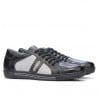 Jugendsportschuhe 310 schwarz+grau