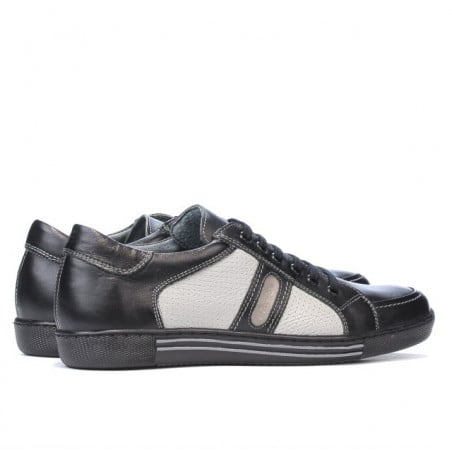 Jugendsportschuhe 310 schwarz+grau