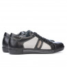 Jugendsportschuhe 310 schwarz+grau
