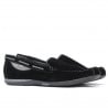 Herren Mokassins 719 schwarzer Wildleder