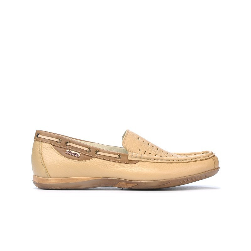 Loafer 719p beige perforiert