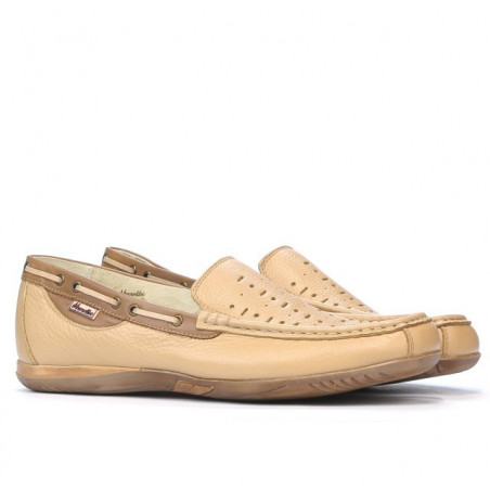 Loafer 719p beige perforiert