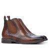 Herrenschuhe 493 a Kaffee