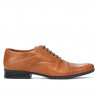 Männer Casual / Elegante Schuhe 738 gewachst braun