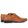 Männer Casual / Elegante Schuhe 738 gewachst braun