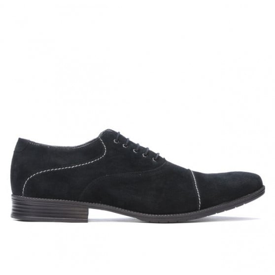 Herrenschuhe casual / elegant 738 schwarz Velours Herrenschuhe casual / elegant 738 schwarz Velours