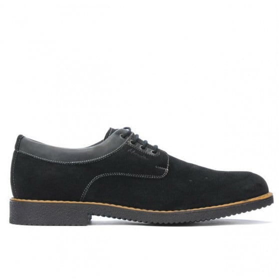 Herrenschuhe Casual 739 schwarzes Veloursleder Herrenschuhe Casual 739 schwarzes Veloursleder