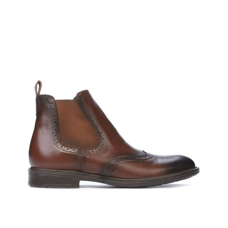 Herrenschuhe 493 a Kaffee