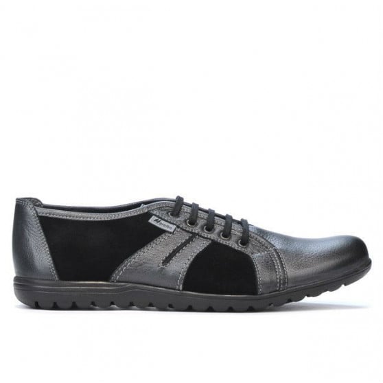 Herrensportschuhe 748 grau petrol kombiniert Herrensportschuhe 748 grau petrol kombiniert