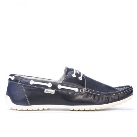 Herrenschuhe 778 Indigo+Weiß