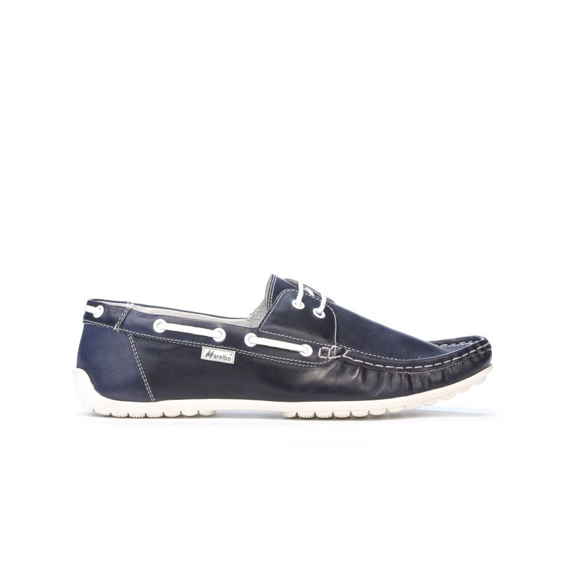 Herrenschuhe 778 Indigo+Weiß